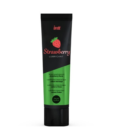 INTT LUBRICANTS - LUBRIFIANT INTIME A BASE D''EAU SAVEUR FRAISE