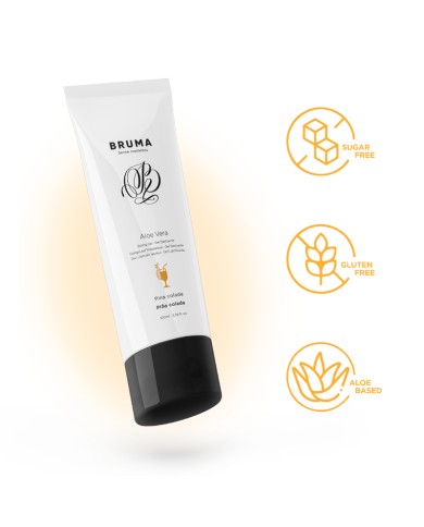 BRUMA - GEL GLISSANT À L''ALOE VERA SAVEUR PINA COLADA 100 ML