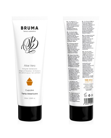 BRUMA - GEL GLISSANT À L''ALOE VERA SAVEUR CUPCAKE 100 ML