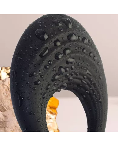 ROCKS-OFF - ANNEAU PÉNIS VIBRANT SPIRE BLACK
