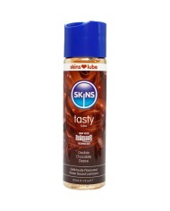 SKINS - LUBRIFIANT À BASE D'EAU DOUBLE CHOCOLAT 130 ML