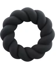 ROCKS-OFF - ANNEAU DE MASTURBATION EN SILICONE NOIR TWIST ROCKS-OFF - ANNEAU DE MASTURBATION EN SILICONE NOIR TWIST