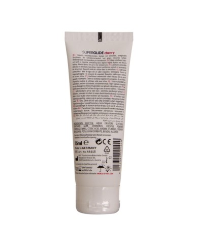 HOT - SUPERGLIDE LUBRIFIANT COMESTIBLE À BASE D'EAU CERISE 75 ML