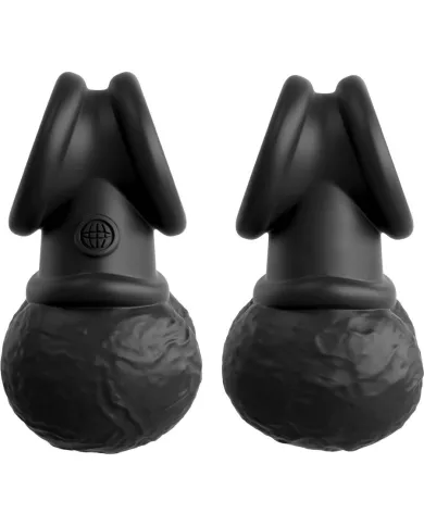 KING COCK - LES BIJOUX DE LA COURONNE BOULES PÉTILLANTES EN SILICONE