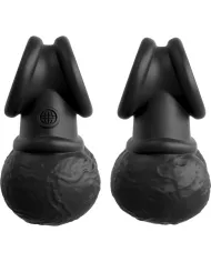 KING COCK - LES BIJOUX DE LA COURONNE BOULES PÉTILLANTES EN SILICONE KING COCK - LES BIJOUX DE LA COURONNE BOULES PÉTILLANTES EN SILICONE