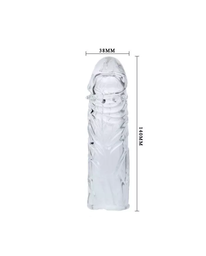 BAILE - HOUSSE LILAS POUR LE PÉNIS EN SILICONE ADAPTABLE 13 CM BAILE - HOUSSE LILAS POUR LE PÉNIS EN SILICONE ADAPTABLE 13 CM