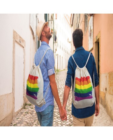 PRIDE - SAC DOS DRAPEAU LGBT EN COTON