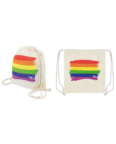 PRIDE - SAC DOS DRAPEAU LGBT EN COTON