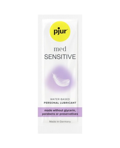 PJUR - MED LUBRIFIANT BASE EAU SENSITIVE GLIDE 2 ML