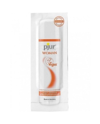 PJUR - WOMAN LUBRIFIANT VEGAN BASE EAU 2 ML