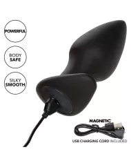 CALEXOTICS - ROCK BOTTOM PLUG ANAL PARFAIT 10 VIBRATIONS SILICONE NOIR