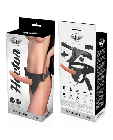 HARNESS ATTRACTION - RNES VIBRATEUR HECTOR 20 CM -O- 3.5 CM