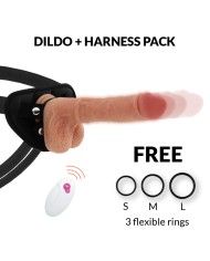 CYBER SILICOCK - TÉLÉCOMMANDE STRAP-ON MASTER HUCK