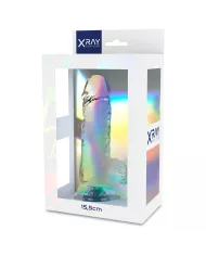 X RAY - BITE TRANSPARENTE AVEC BOULES 15.5 CM -O- 3.5 CM X RAY - BITE TRANSPARENTE AVEC BOULES 15.5 CM -O- 3.5 CM