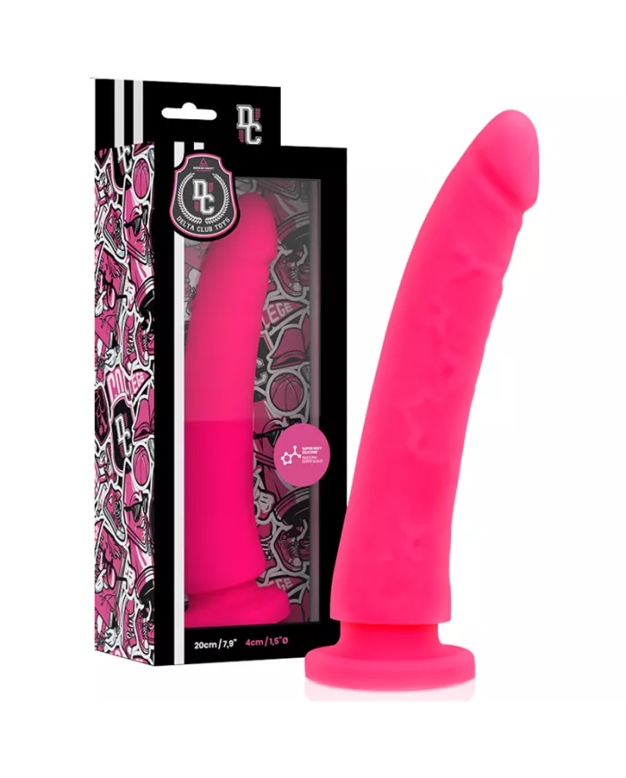 DELTA CLUB - TOYS GODE MÉDICAL ROSE EN SILICONE 20 CM -O- 4 CM DELTA CLUB - TOYS GODE MÉDICAL ROSE EN SILICONE 20 CM -O- 4 CM