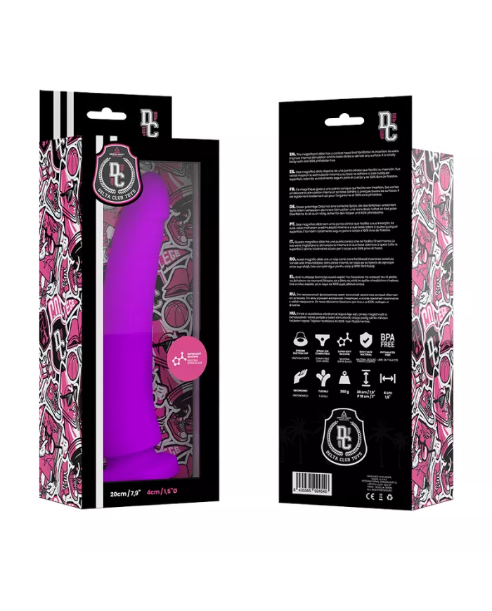 DELTA CLUB - TOYS GODE MÉDICAL LILAS SILICONE 20 CM -O- 4 CM DELTA CLUB - TOYS GODE MÉDICAL LILAS SILICONE 20 CM -O- 4 CM
