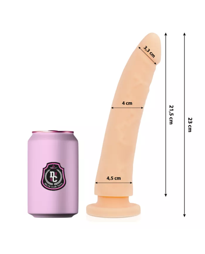DELTA CLUB - TOYS GODE NATUREL MÉDICAL SILICONE 23 CM -O- 4.5 CM DELTA CLUB - TOYS GODE NATUREL MÉDICAL SILICONE 23 CM -O- 4.5 CM