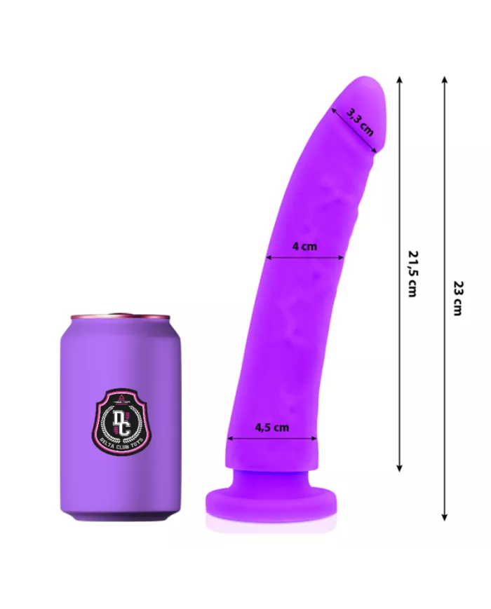 DELTA CLUB - TOYS GODE MÉDICAL LILAS SILICONE 23 CM -O- 4.5 CM DELTA CLUB - TOYS GODE MÉDICAL LILAS SILICONE 23 CM -O- 4.5 CM