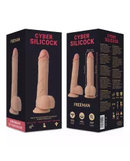 CYBER SILICOCK - FREEMAN SILICONE LIQUIDE SOUPLE ULTRA RÉALISTE 20 CM -O- 3.8 CM CYBER SILICOCK - FREEMAN SILICONE LIQUIDE SOUPLE ULTRA RÉALISTE 20 CM -O- 3.8 CM
