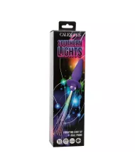 CALEXOTICS - SOUTHERN LIGHTS LIGHT UP PLUG ANAL10 VIBRATIONS SILICONE VIOLET