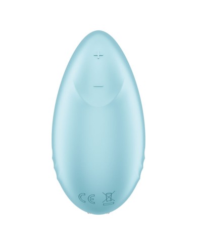 SATISFYER - VIBRATEUR POSER TROPICAL TIP BLEU