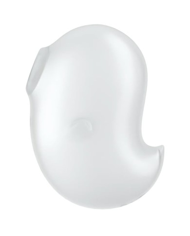 SATISFYER - CUTIE GHOST VIBRATEUR POSER BLANC