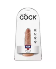 KING COCK - PÉNIS RÉALISTE 12 CM CARAMEL