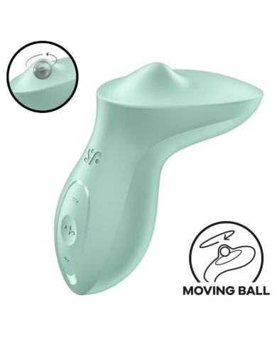 SATISFYER - VIBRATEUR EXCITERRR À POSER SUR LE CLITORIS MENTHE
