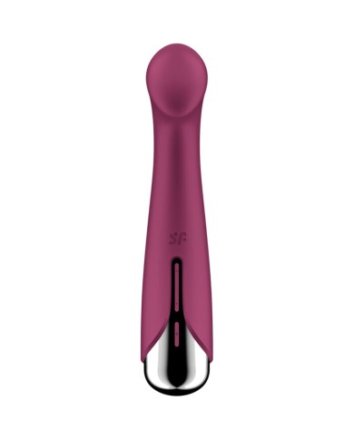 SATISFYER - SPINNING G-SPORT 1 VIBRATEUR ROTATOR ROUGE
