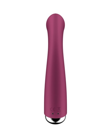 SATISFYER - SPINNING G-SPORT 1 VIBRATEUR ROTATOR ROUGE