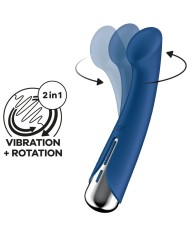 SATISFYER - SPINNING G-SPORT 1 VIBRATEUR ROTATOR ROUGE