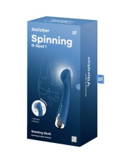 SATISFYER - SPINNING G-SPORT 1 VIBRATEUR ROTATOR ROUGE