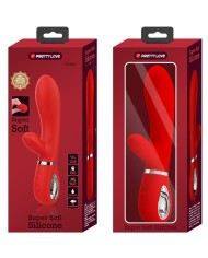 PRETTY LOVE - VIBRATEUR MULTIFONCTION G-SPOT THOMAS ROUGE