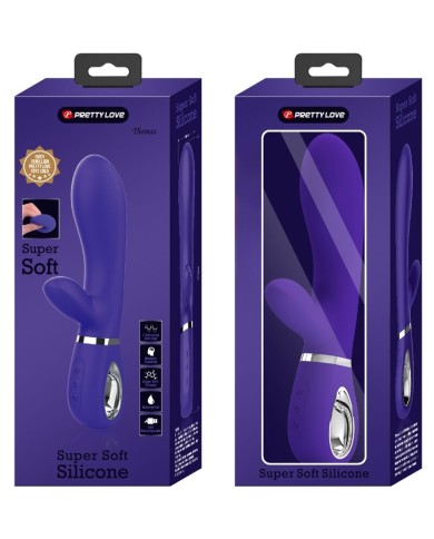 PRETTY LOVE - VIBRATEUR MULTIFONCTION G-SPOT THOMAS VIOLET