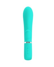 PRETTY LOVE - VIBRATEUR MULTIFONCTION G-SPOT THOMAS VERT AQUA