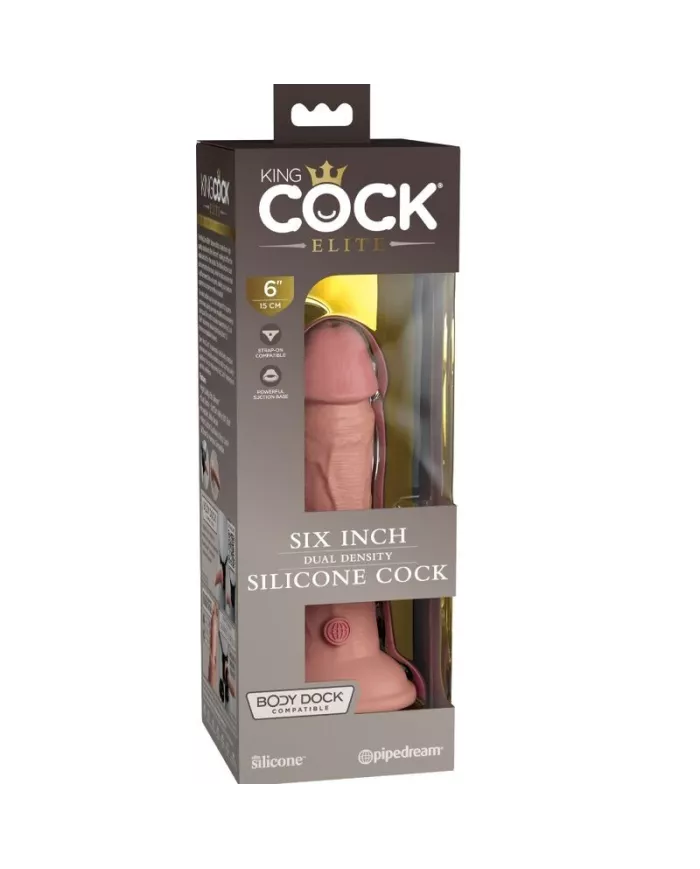 KING COCK - ELITE GODE RÉALISTE EN SILICONE 15.2 CM