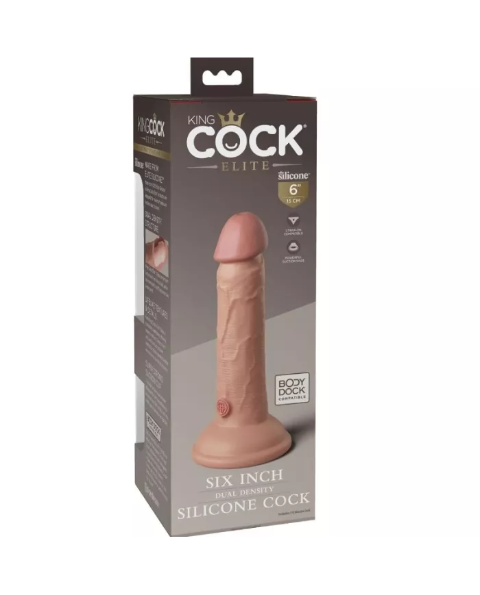 KING COCK - ELITE GODE RÉALISTE EN SILICONE 15.2 CM