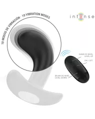 INTENSE - CHANDLER ANAL PLUG 10 VIBRATIONS NOIR TÉLÉCOMMANDE