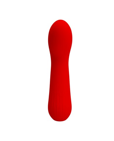 PRETTY LOVE - VIBRATEUR RECHARGEABLE FAUN ROUGE
