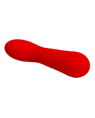 PRETTY LOVE - VIBRATEUR RECHARGEABLE FAUN ROUGE