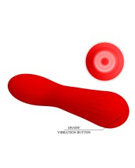 PRETTY LOVE - VIBRATEUR RECHARGEABLE FAUN ROUGE