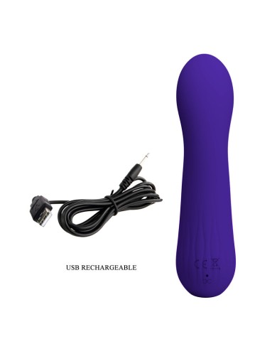 PRETTY LOVE - VIBRATEUR RECHARGEABLE FAUN VIOLET