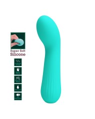 PRETTY LOVE - VIBRATEUR RECHARGEABLE FAUN VERT AQUA