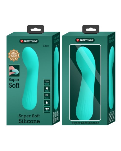 PRETTY LOVE - VIBRATEUR RECHARGEABLE FAUN VERT AQUA