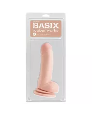BASIX - Pénis en gelée naturelle avec ondes stimulantes 18 cm