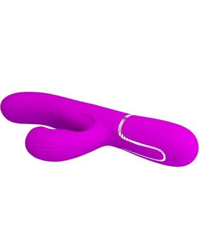 PRETTY LOVE - VIBRATEUR POINT G MULTIFONCTION 3 EN 1 PERLITA VIOLET
