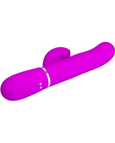 PRETTY LOVE - VIBRATEUR POINT G MULTIFONCTION 3 EN 1 PERLITA VIOLET