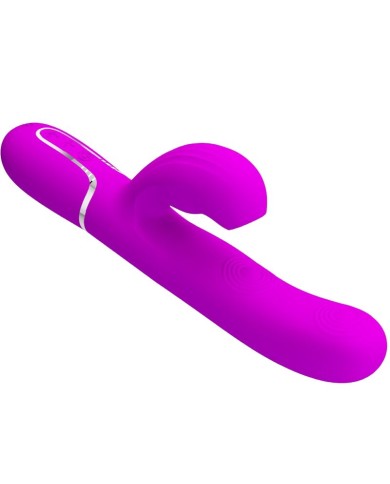 PRETTY LOVE - VIBRATEUR POINT G MULTIFONCTION 3 EN 1 PERLITA VIOLET