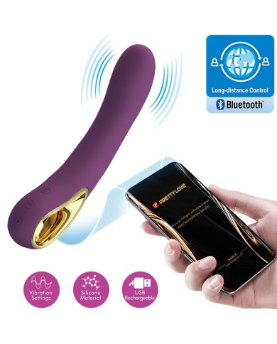 PRETTY LOVE - ETHAN VIBRATEUR RECHARGEABLE VIOLET