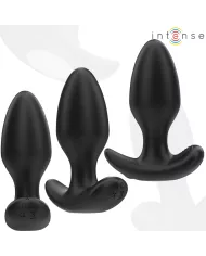 INTENSE - JOEY ANAL PLUG 10 VIBRATIONS NOIR TÉLÉCOMMANDE